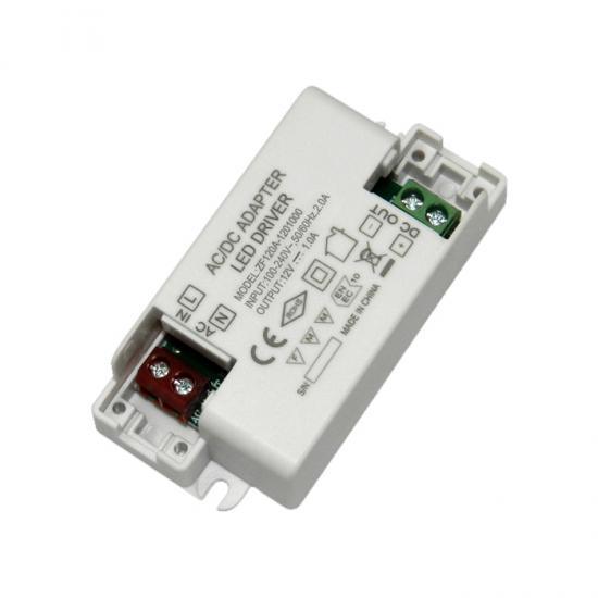 DC Transformer Driver 12W for LED Strip Lights